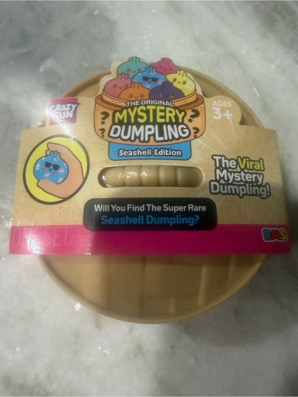 The Original Mystery Dumpling Seashell Edition Toy - Beige
